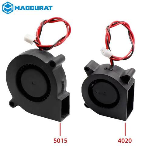 1pc 3D Printer Parts 5015 4020 Blower Fan 12V 24V Turbo Cool