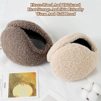 Windproof Earmuffs Unisex Ear Warm Protector Thicken Plush W