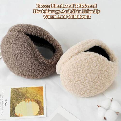 Windproof Earmuffs Unisex Ear Warm Protector Thicken Plush W
