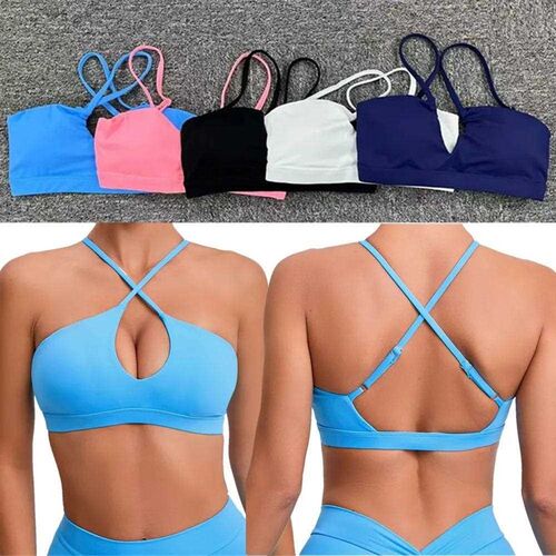 24Colors Nylon Back V Butt Yoga Pants Women High Waist Fitne
