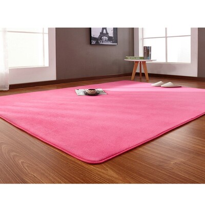 Velvet floor mat coffee table tatami bedside rug blanket