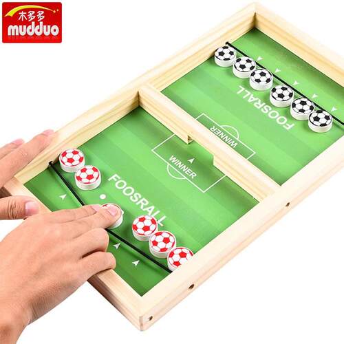 Wooden 2-in-1 Fun Bounce Chess Desktop Two Person Interacti