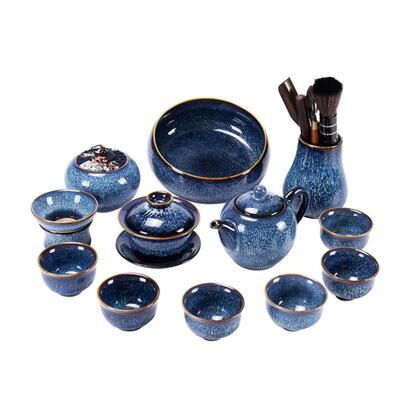 Chinese Kung Fu Tea Set glass Portable Teapot Set