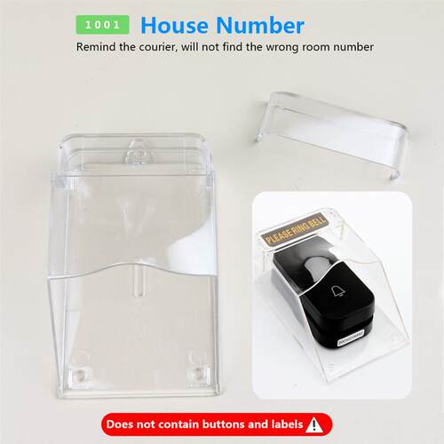 Waterproof Cover For Wireless Doorbell Smart Door Bell Ring