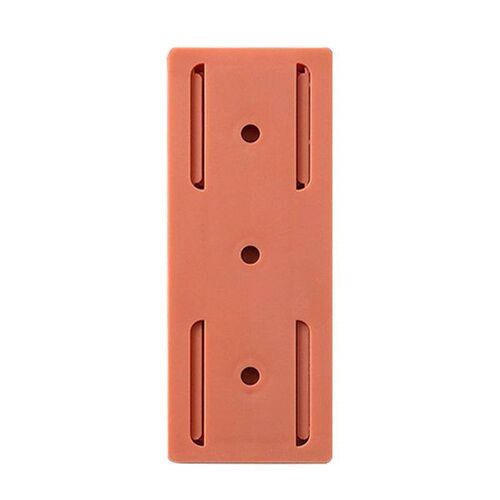 Wall-mounted socket organizer and storage shelf, no-drilling