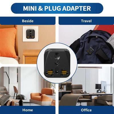 3PCS Universal Travel Adapter US CA UK EU to Australia Plug