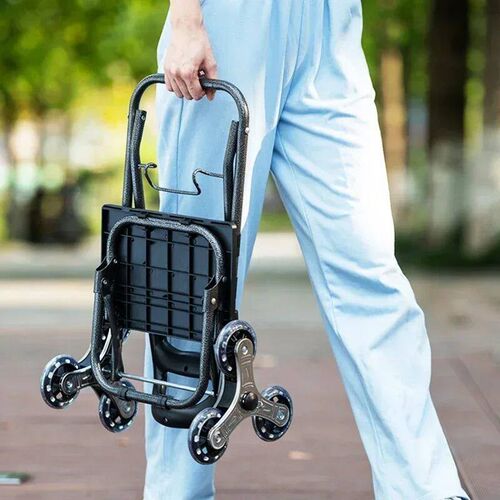 ZEXEF Grocery Cart Small Cart Climbing Stairs Folding Small