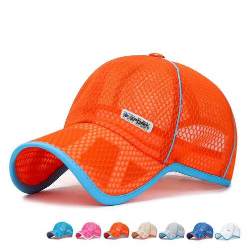 Unisex Youth Trucker Cap Adjustable Snapback Breathable Base