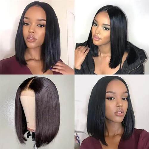Sun-Ray T Part Lace Front Wig 13*4 Lace Front Human Hair Wig