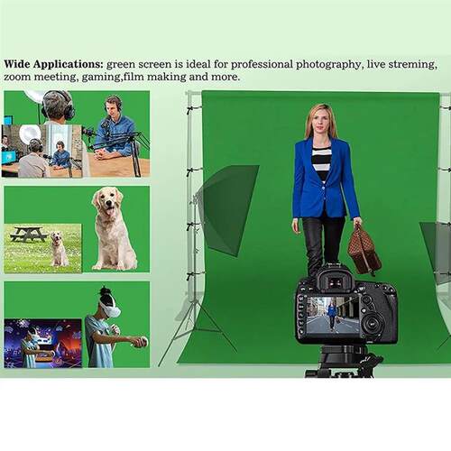 Photography Background Backdrop Cloth Smooth Green White Bla