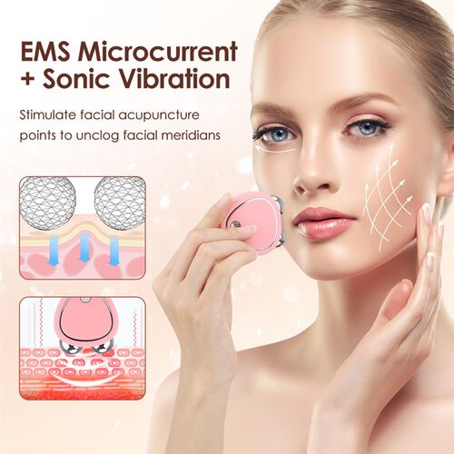 EMS Microcurrent Facial Massager Face Lift Machine Roller
