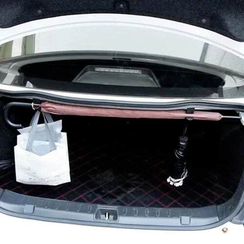 Car Trunk Umbrella Holder, Mount Plant, Towel Hook, Auto
