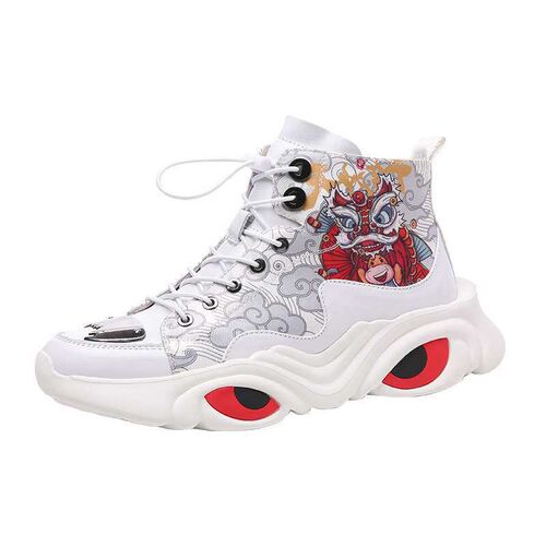Mens shoes breathable mens shoes new high-top mens shoes