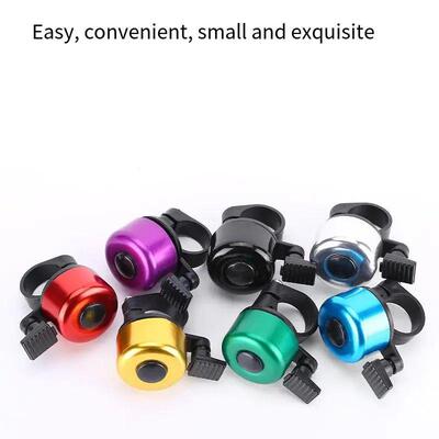 Mountain Bike Bell Flat Bell Bicycle Bell Aluminum Alloy And