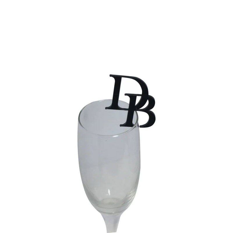 20/50/100pcs Personalized Drink Stirrers laser Acrylic Weddi