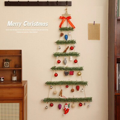 Wall glowing Christmas tree DIY ornaments pendants gift