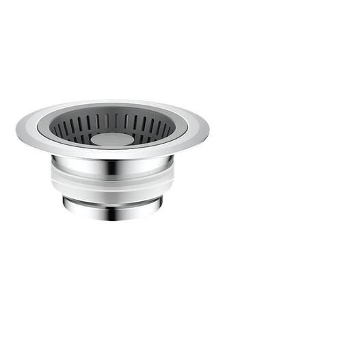 Stainless Steel Kitchen Sink Pop-up Drain Stopper with Strai