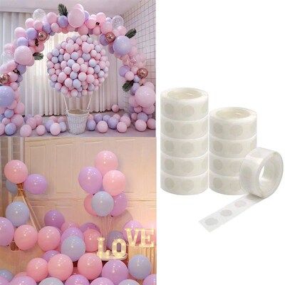 1 Roll Double-Sided Adhesive Dots Transparent Removable Ball