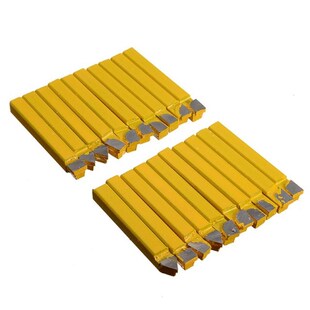 20Pcs Lathe Tools Carbide Tip Metal Cutter Bit 1/4 Shank Tu