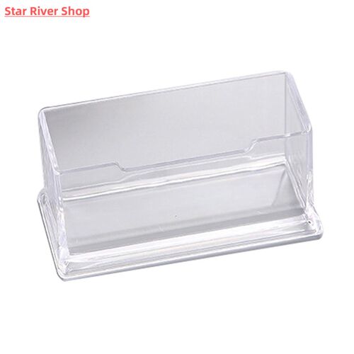 Business Card Holder Display Stand Desk Desktop Countertop B