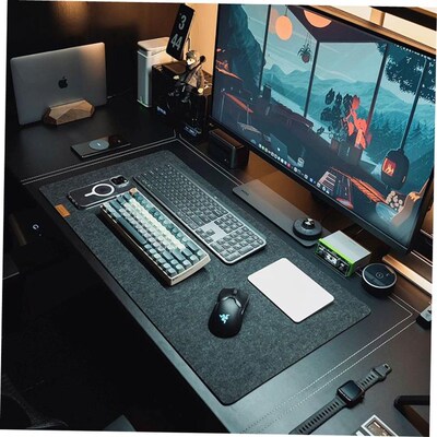 Wool Felt mouse pad mat Large XXL Office Computer Desk Table