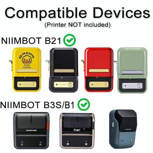 Niimbot B21/B1 Thermal Label Paper Food Label Paper Price Ta