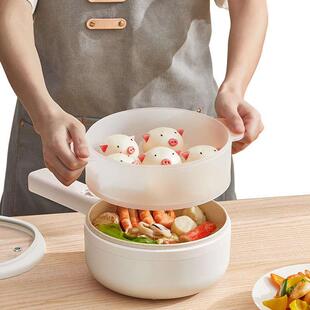 Multifunction Electric Skillet MIni Hotpot Stew Cooking Pot