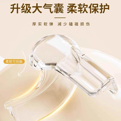 Corner protector airbag for aluminum-framed windows, designe