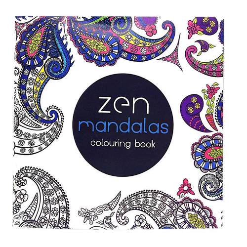 1 Pcs New 24 Pages Mandalas Flower Coloring Book For Childre