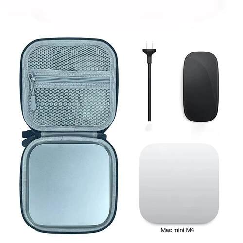 Carrying Bag for Mac Mini M4/M4 Pro 2024 Shockproof Travel S