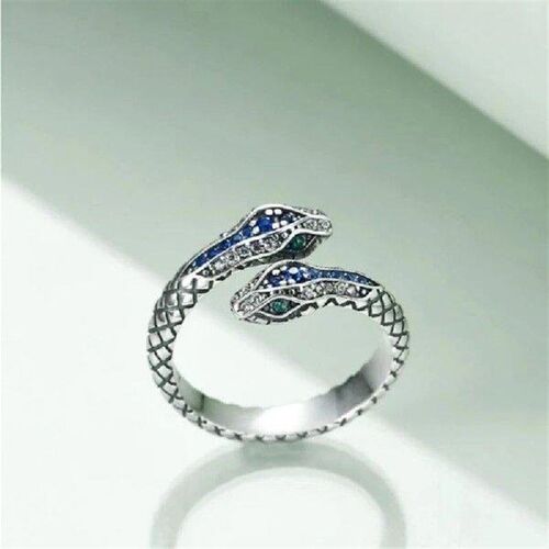 Vintage Punk Ring Irregular Finger Ring Adjustable Snake