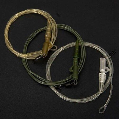 100cm 45LB Carp Fishing Leader Transparent Buffer Leader