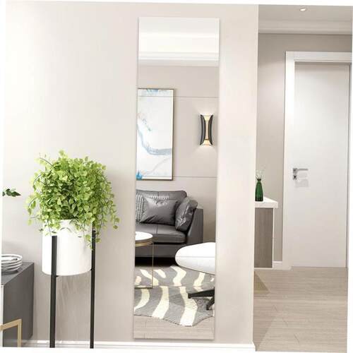 With gum mirror sticker wall soft mirror wallpaper