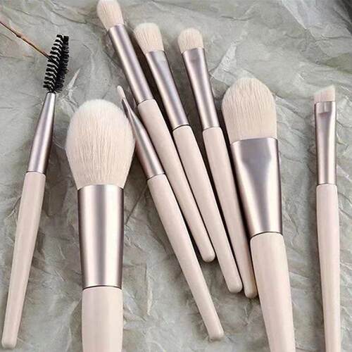 New 8Pcs Makeup Brush Set Makeup Concealer Brush Blush Loose