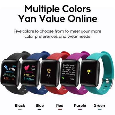 Smart Heart Rate Monitor Touch Watch Intelligent Bluetooth