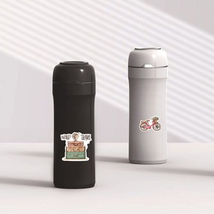 50PCS Travel World Stickers For Waterproof Decal Laptop Moto