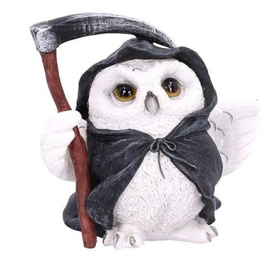 Reaper-Owl Resin Decoration Ornament Garden Patio Crafts
