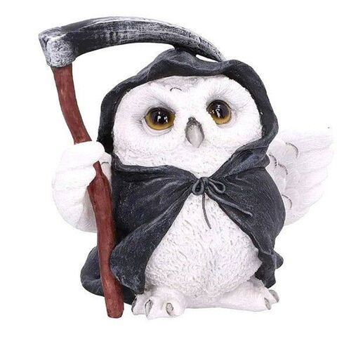 Reaper-Owl Resin Decoration Ornament Garden Patio Crafts