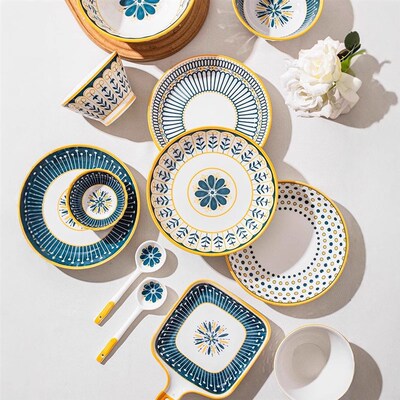 Bowl, Plate, Rice Bowl, Dumpling Plate, Bowl, Household Cera