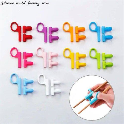 Silicone World 1 Set Silicone Kids Holding Chopsticks