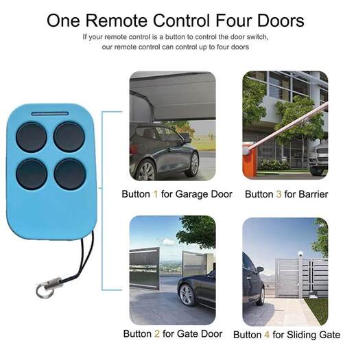 Garage Door Remote Control Duplicator 286MHz-868MHz Multi-Fr