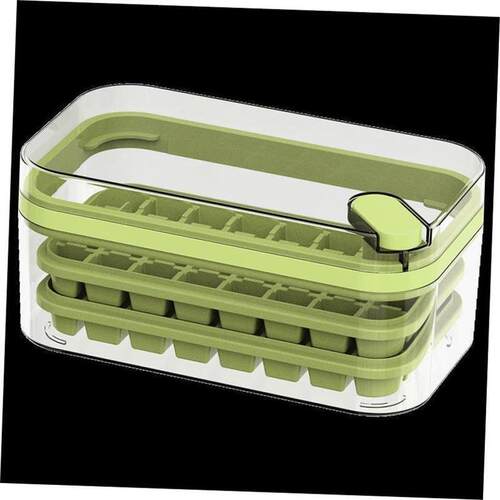 Ice Cube Tray ice ball maker Silicone Mold ice storage box