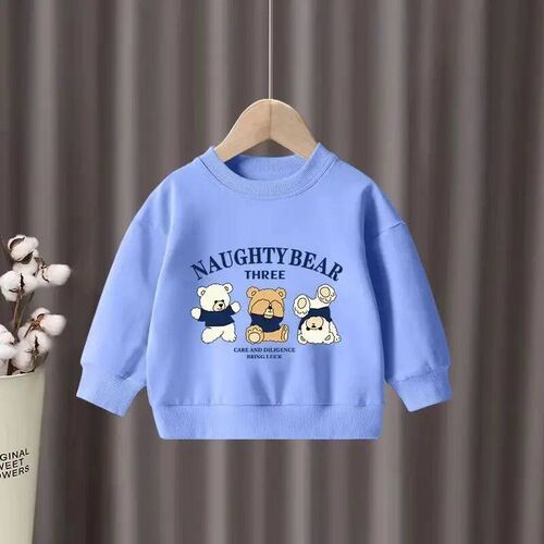 Autumn Baby Boy Clothes Set Kid Cartoon Sweatshirts Pullover