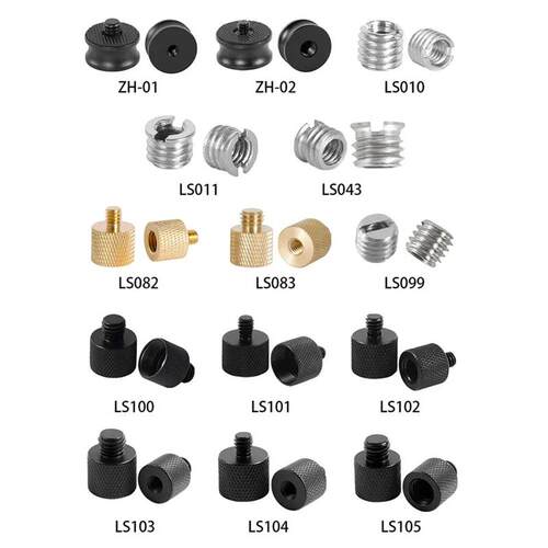 1/4 3/8 To 5/8 Female Male Threaded Screw Mount Adapter For
