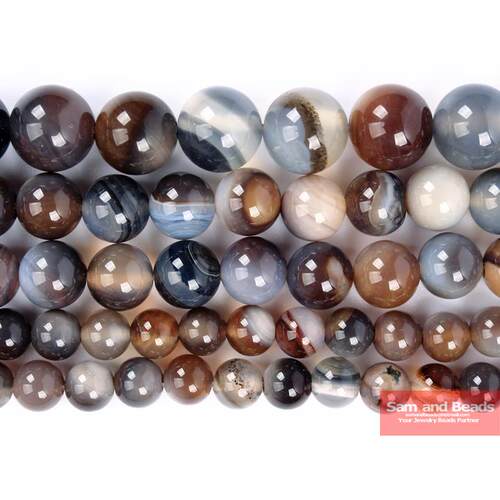 Natural Dream Lace Agates Round Loose Beads 4 6 8 10 12MM Pi