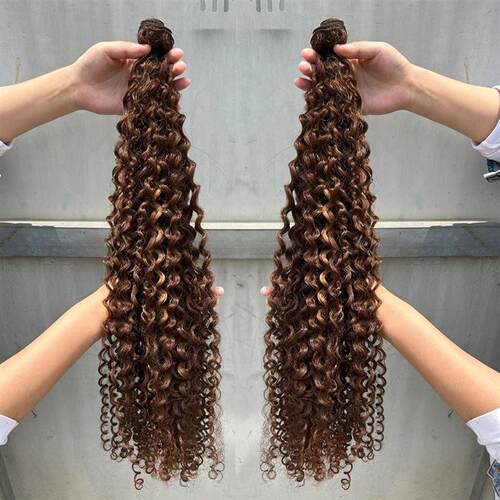 Curly Hair Extensions Synthetic Hair High Quality Water Wave