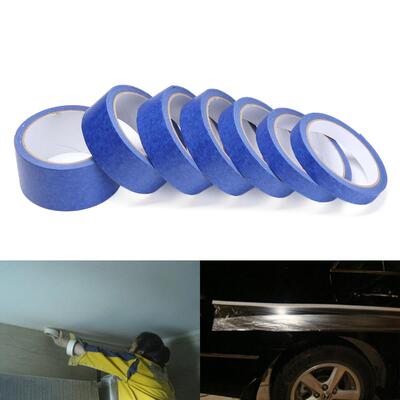 50M Blue Painters Clean Peel Masking Tape 14 sizes Adhesive