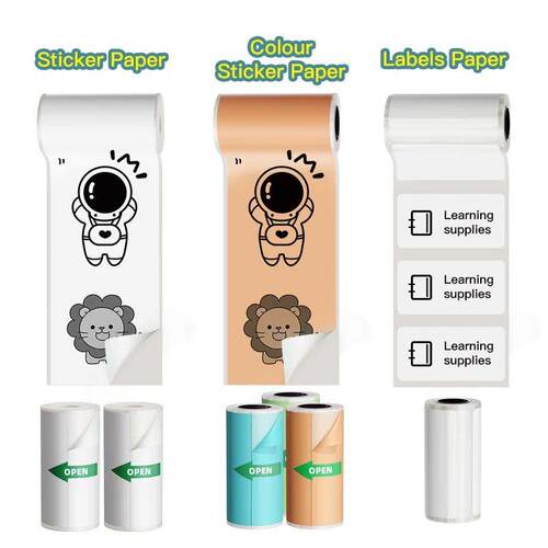 er Paper for Mini Printer Label er Paper Color Thermal Paper