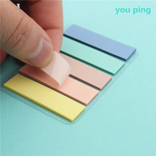 New 100 Color Adhesive Sheets Memo Self Sticky Boo Notes Pad