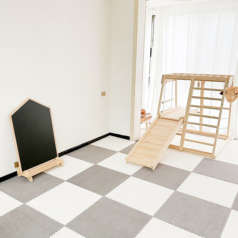 绒面拼接爬爬垫地毯卧室泡沬地垫宠物防滑毛绒儿童爬行垫入户门垫,居家布艺,地毯,淘宝优惠券,粉丝福利购,淘宝优惠卷